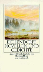Cover of: Novellen und Gedichte.