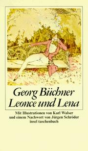 Cover of: Leonce Und Lena by Georg Büchner
