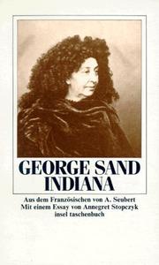 Cover of: Indiana. by George Sand, Annegret Stopczyk