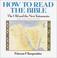 Cover of: How to read the Bible