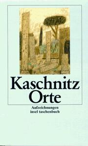 Orte by Marie Luise Kaschnitz