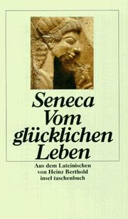 Cover of: Vom glücklichen Leben. by Seneca the Younger