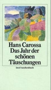 Cover of: Das Jahr der schönen Täuschungen.