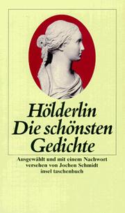 Cover of: Die Schoenstn Gedichte by Friedrich Holderin