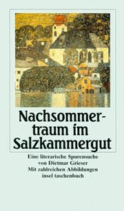 Cover of: Nachsommertraum im Salzkammergut. Eine literarische Spurensuche.