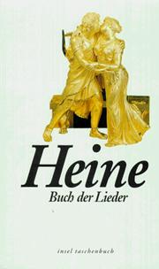 Cover of: Buch Der Lieder by Heinrich Heine