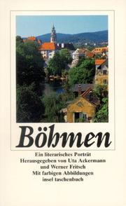 Cover of: Böhmen. Ein literarisches Porträt. by Uta Ackermann, Werner Fritsch