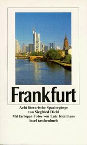 Cover of: Frankfurt. Acht literarische Spaziergänge.