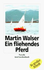 Cover of: Ein fliehendes Pferd. Großdruck.