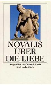 Cover of: Über die Liebe.