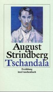 Cover of: Tschandala by August Strindberg