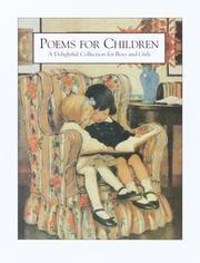 Cover of: Poems for Children