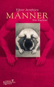 Cover of: Männer. Ein Nachruf.