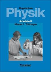 Physik für die Regelschule, Ausgabe Thüringen, Klasse 7