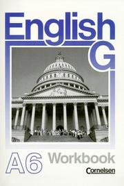 Cover of: English G, Ausgabe A, Workbook zu Bd. 6 (Für das 10. Schuljahr)