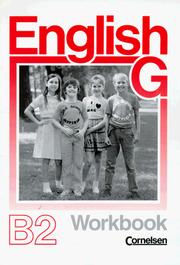 Cover of: English G, Ausgabe B, Zu Band 2 Workbook by Carl Taylor, Heinrich Baumgarten, John Eastwood