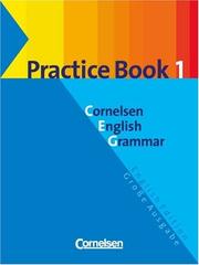 Cover of: Cornelsen English Grammar - Große Ausgabe/English Edition: Practice Book 1