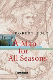 Cover of: A Man for All Seasons. by Robert Bolt