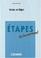 Cover of: Etapes, Entrainement, Verbe et Objet. Übungshefte zu 'Etapes' alle Ausgaben.