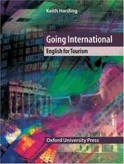 Cover of: Going International. Student's Book. English for Tourism.