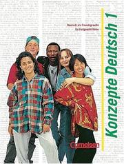Cover of: Konzepte Deutsch 1: Deutsch als Fremdsprache für Fortgeschrittene