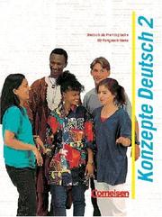 Cover of: Konzepte Deutsch 2 - Textbuch: Deutsch als Fremdsprache für Fortgeschrittene