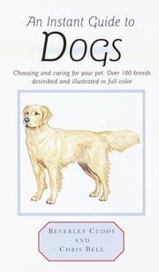 Cover of: Instant Guide to Dogs (Instant Guides)