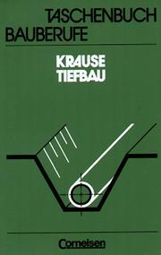 Cover of: Taschenbuch Bauberufe, Tiefbau