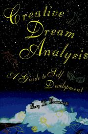 Cover of: Creative dream analysis: a guide to self-development