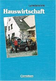 Cover of: Arbeitslehre. Lernbereich: Hauswirtschaft. (Lernmaterialien)