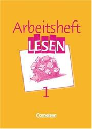 Arbeitsbuch Lesen 1. RSR. Arbeitsheft. ( 5. Lernstufe). (Lernmaterialien)