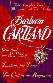 Three Complete Novels of Marquises and their Ladies by Barbara Cartland
