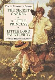 Cover of: Secret garden | Frances Hodgson Burnett