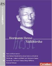 Cover of: Siddhartha. 2 Cassetten. by Hermann Hesse, Sissy Höfferer, Siemen Rühaak