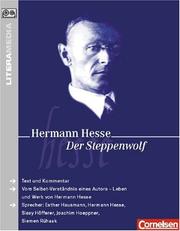 Cover of: Der Steppenwolf, 2 Cassetten by Hermann Hesse, Hermann Hesse, Esther Hausmann, Sissy Höfferer