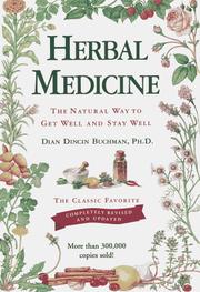 Cover of: Dian Dincin Buchman's Herbal medicine by Dian Dincin Buchman