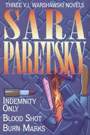 Cover of: Three complete novels by Sara Paretsky