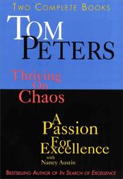 Cover of: Tom Peters by Thomas J. Peters