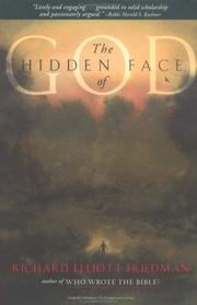 Cover of: The Hidden Face of God
