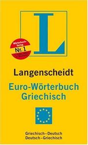 Cover of Langenscheidts Euroworterbucher by 