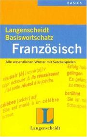 Cover of: Langenscheidts Basiswortschatz, Französisch by Sabine Lippi, Barbara Holle