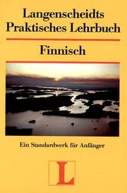 Cover of: Langenscheidts Praktisches Lehrbuch, Finnisch by Richard Semrau