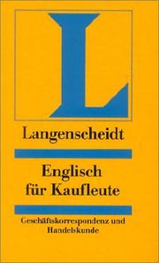 Englisch für Kaufleute by Franz Sester, Elfriede Sester