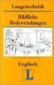 Cover of: Langenscheidt Bildliche Redewendungen, Englisch