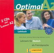 Front cover of Optimal A2 Audio Cds for Textbook by Unknown