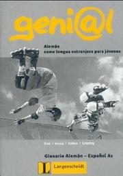 Cover of: genial, Deutsch als Fremdsprache für Jugendliche, Lernglossar Spanisch