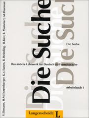 Cover of: Die Suche Das Andere Lehrwerk Fur Deutsc