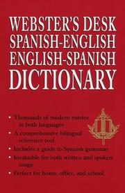 Cover of: Webster's Spanish-English/English-Spanish Dictionary by Lorenz Books
