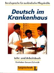 Cover of: Deutsch Im Krankenhaus by Ulrike Firnhaber, Gabriele Schmidt