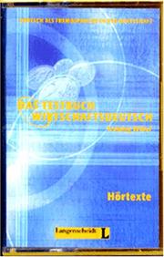 Cover of: Das Testbuch Wirtschaftdeutsch